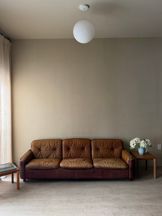 Sigurd Ressell leather sofa