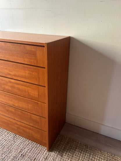 Danish teak dresser