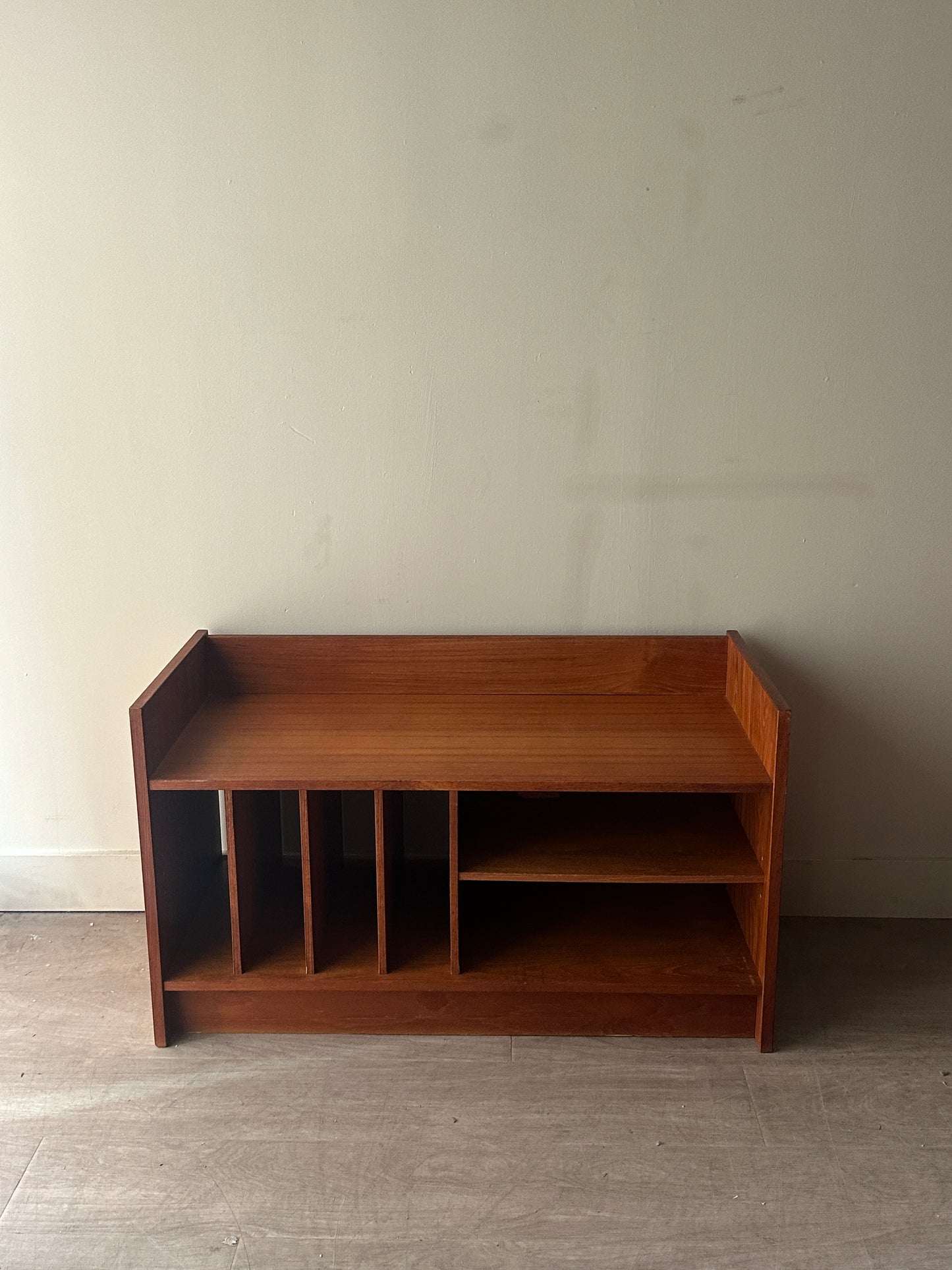 Teak record storage