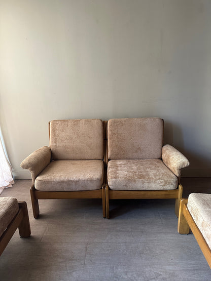 Marco Zanuso style modular sofa