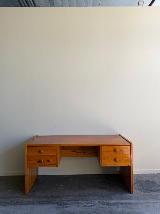 Scandinavian Pine Desk