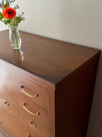 Walnut tallboy