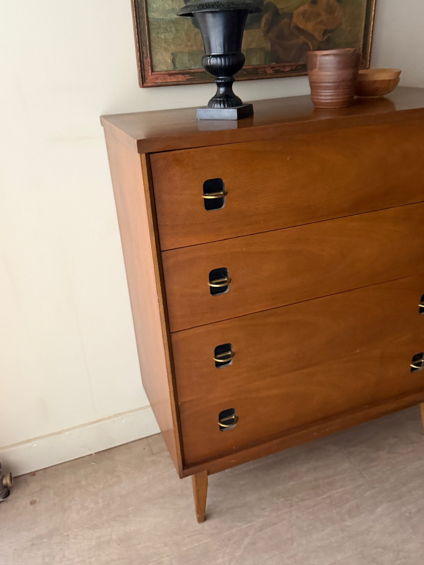 Bassett walnut dresser