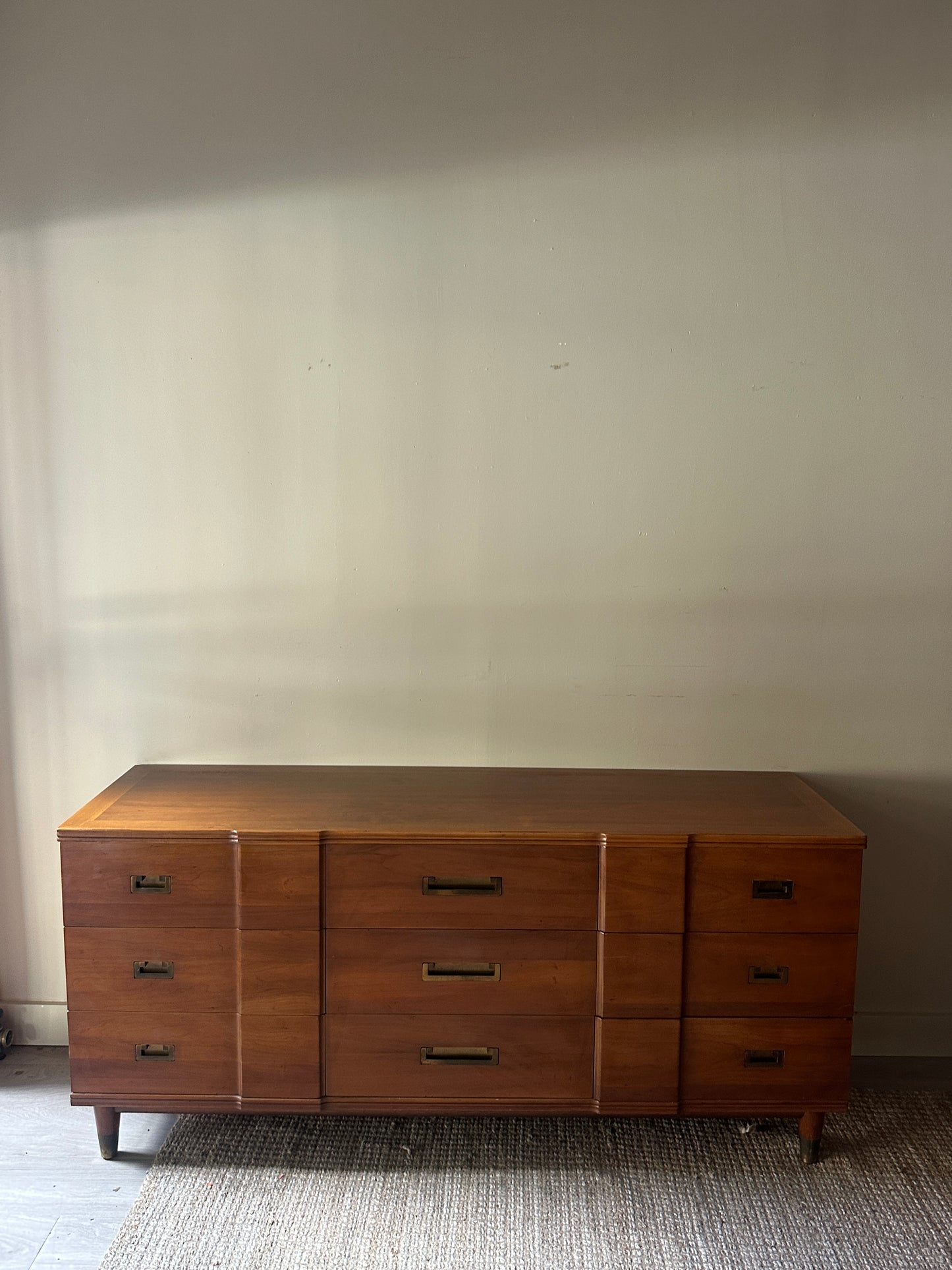 Walnut credenza