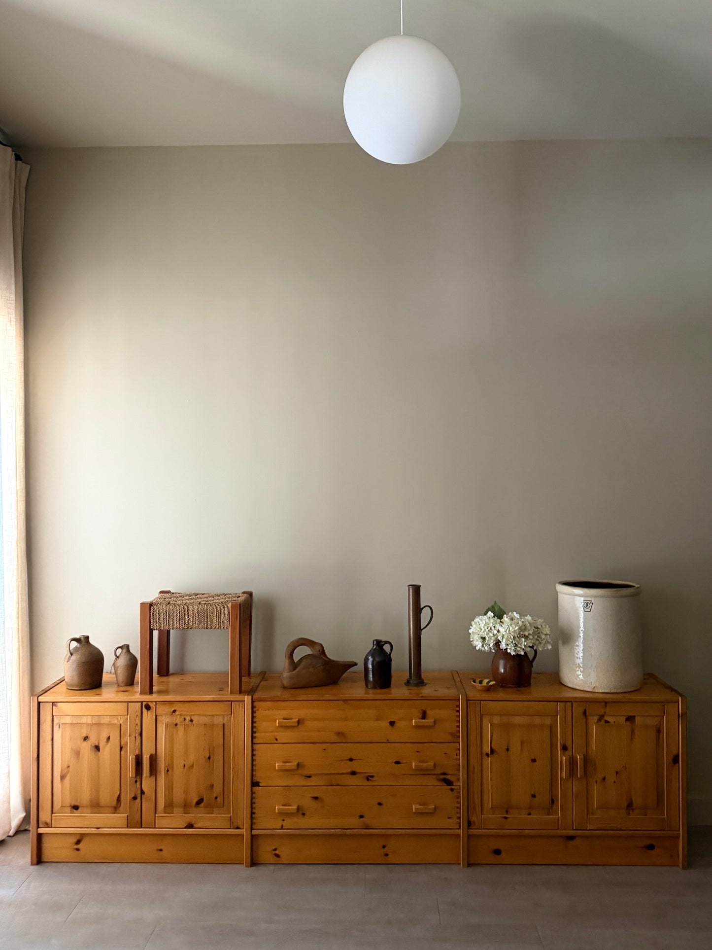 Swedish pine sideboard