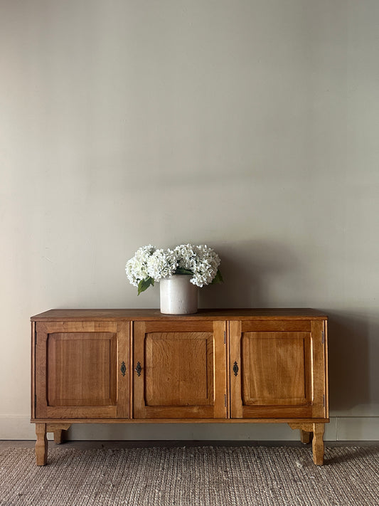 Danish oak sideboard by Henning Kjaernulf