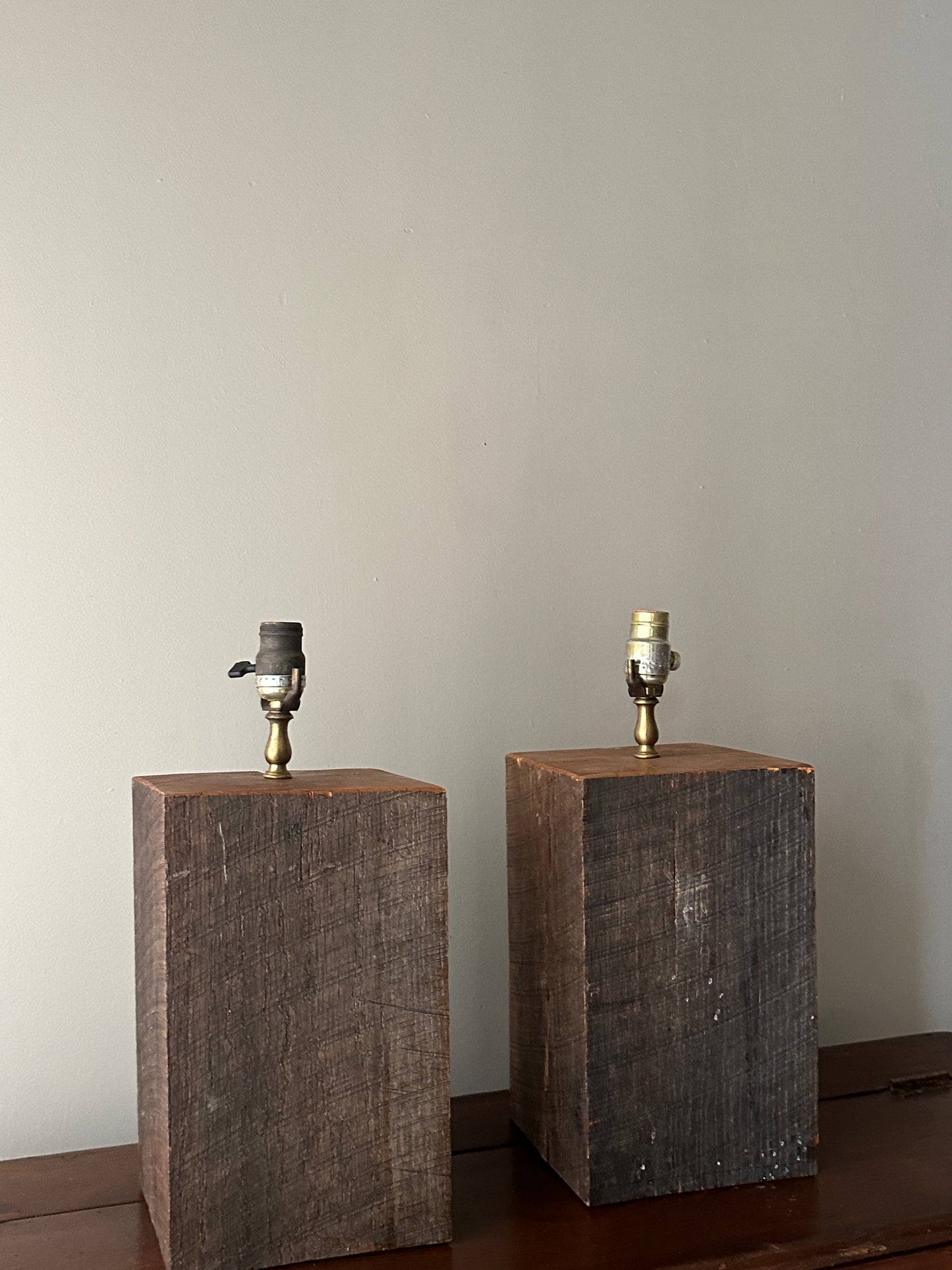 Solid wood lamp bases. Sold individually.