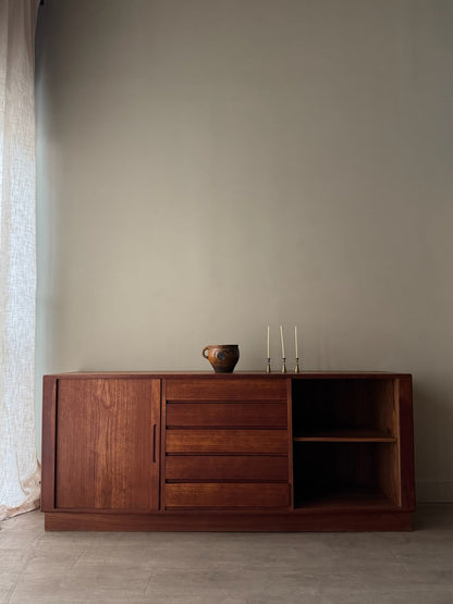 Danish teak credenza