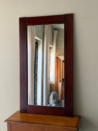 Rosewood mirror