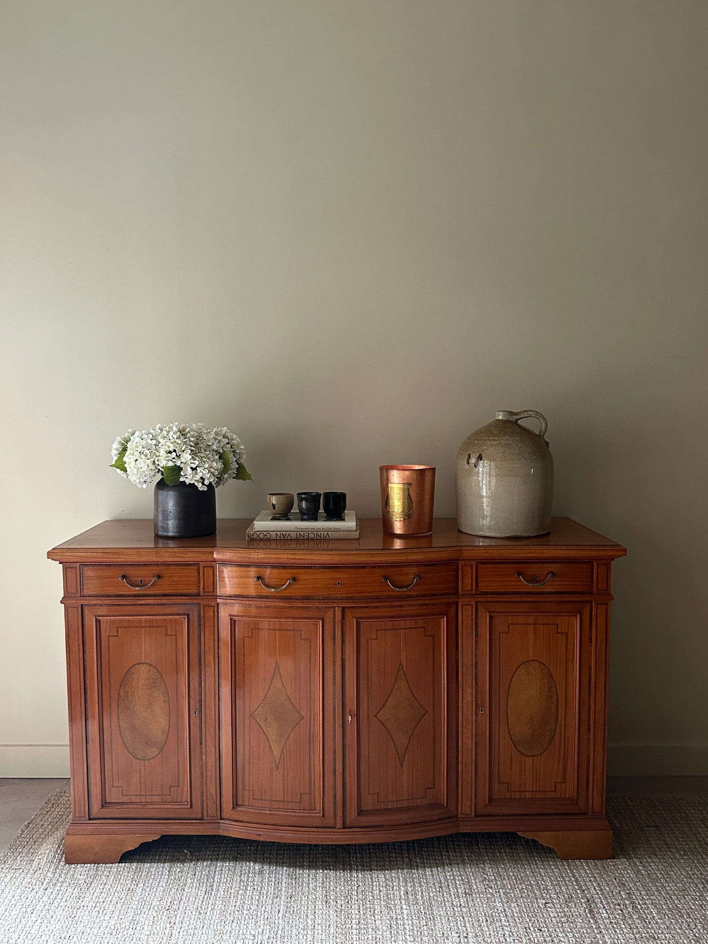 Cherry and walnut server