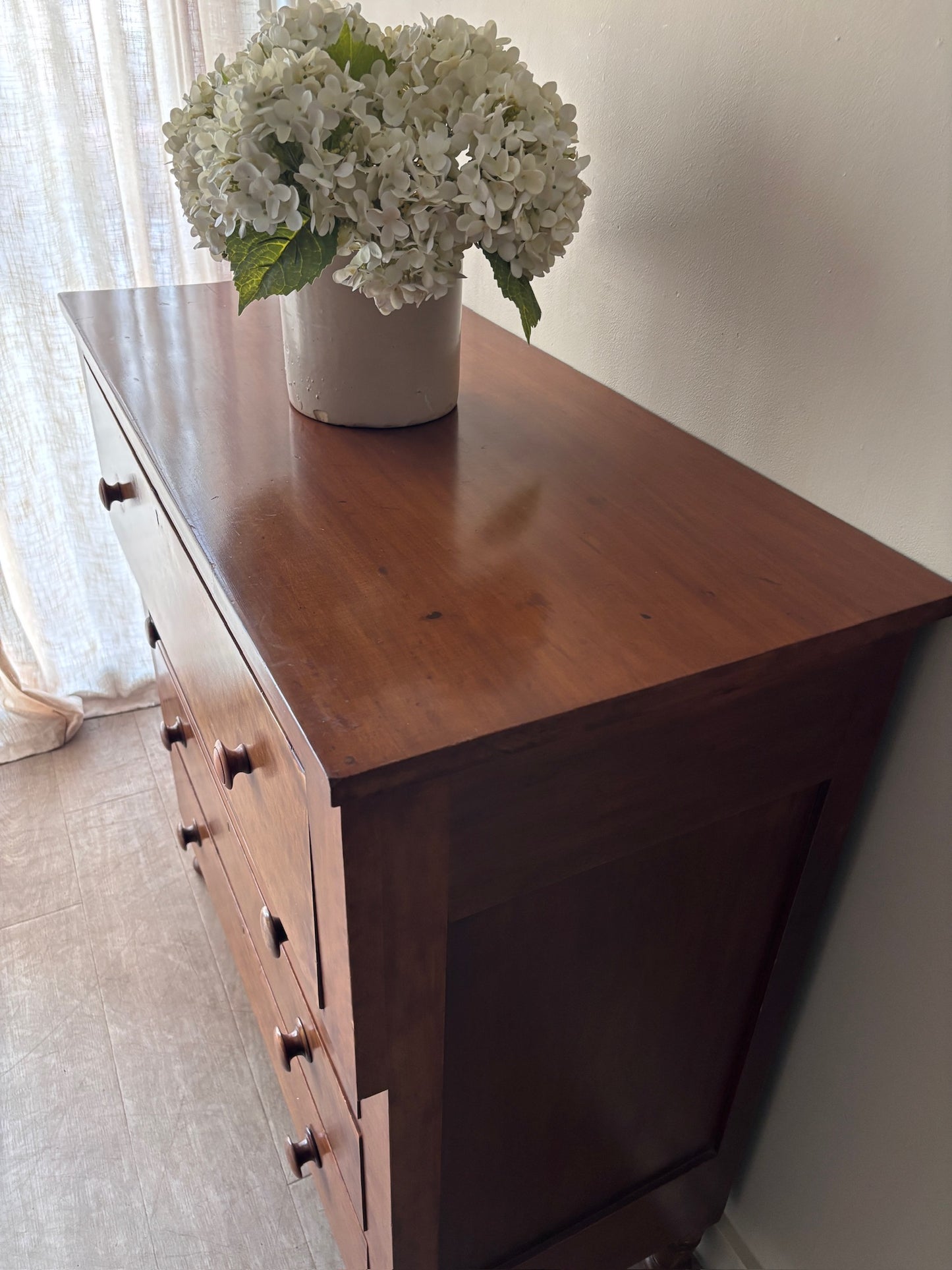 Pennsylvania Sheraton cherry dresser