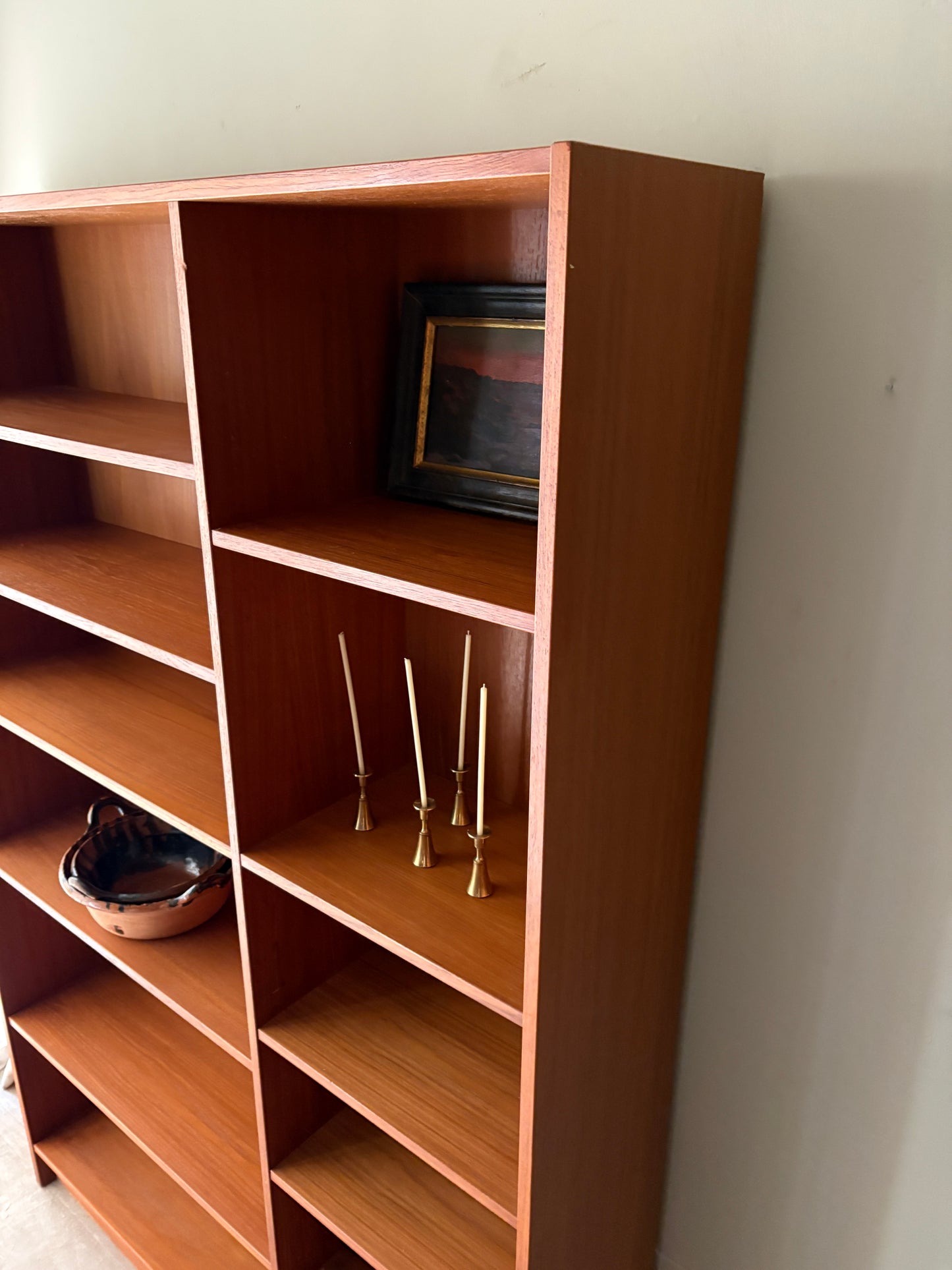 Danish teak bookcase