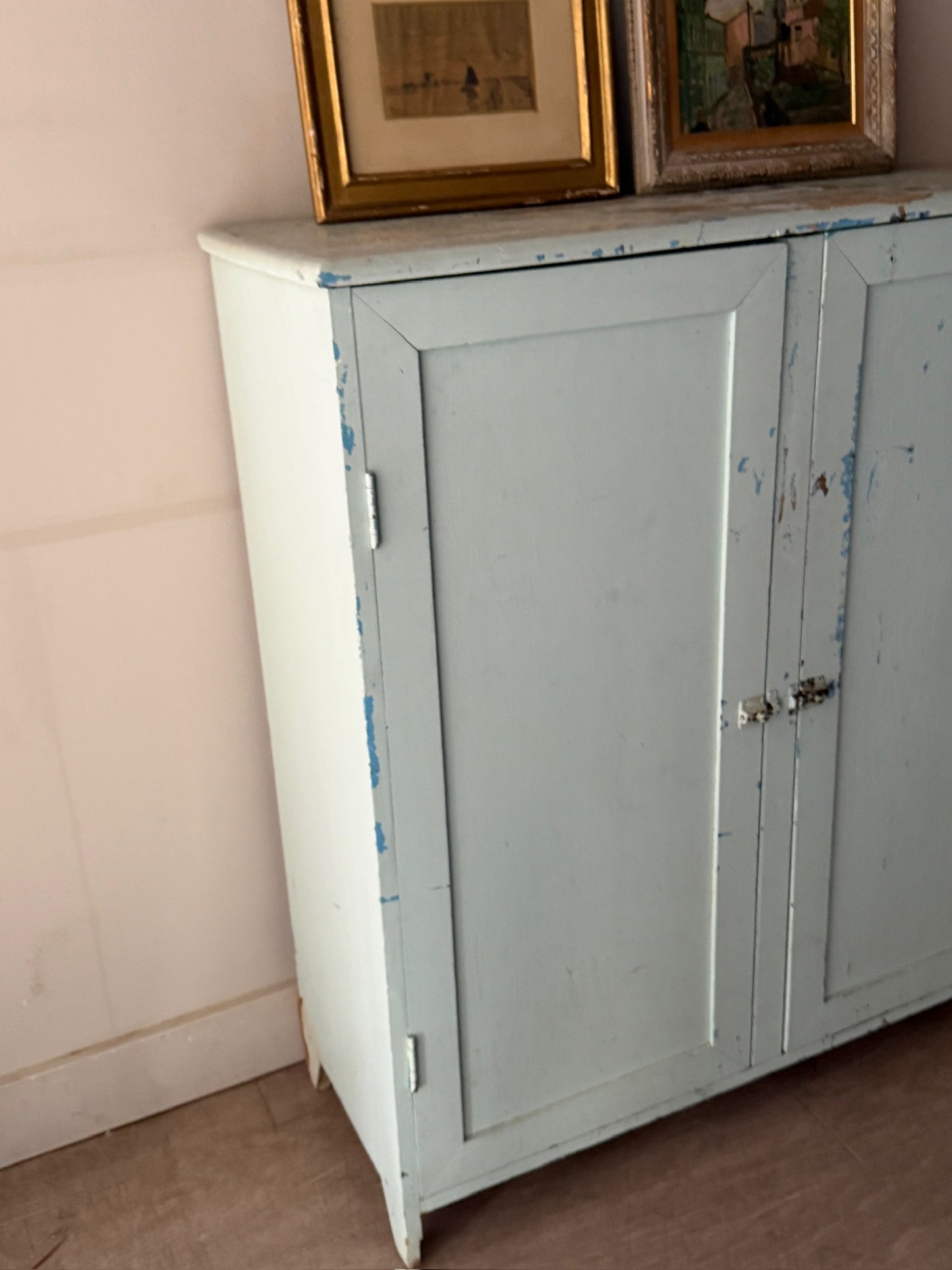 Farmhouse painted cupboard