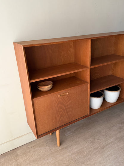 Danish teak bookcase