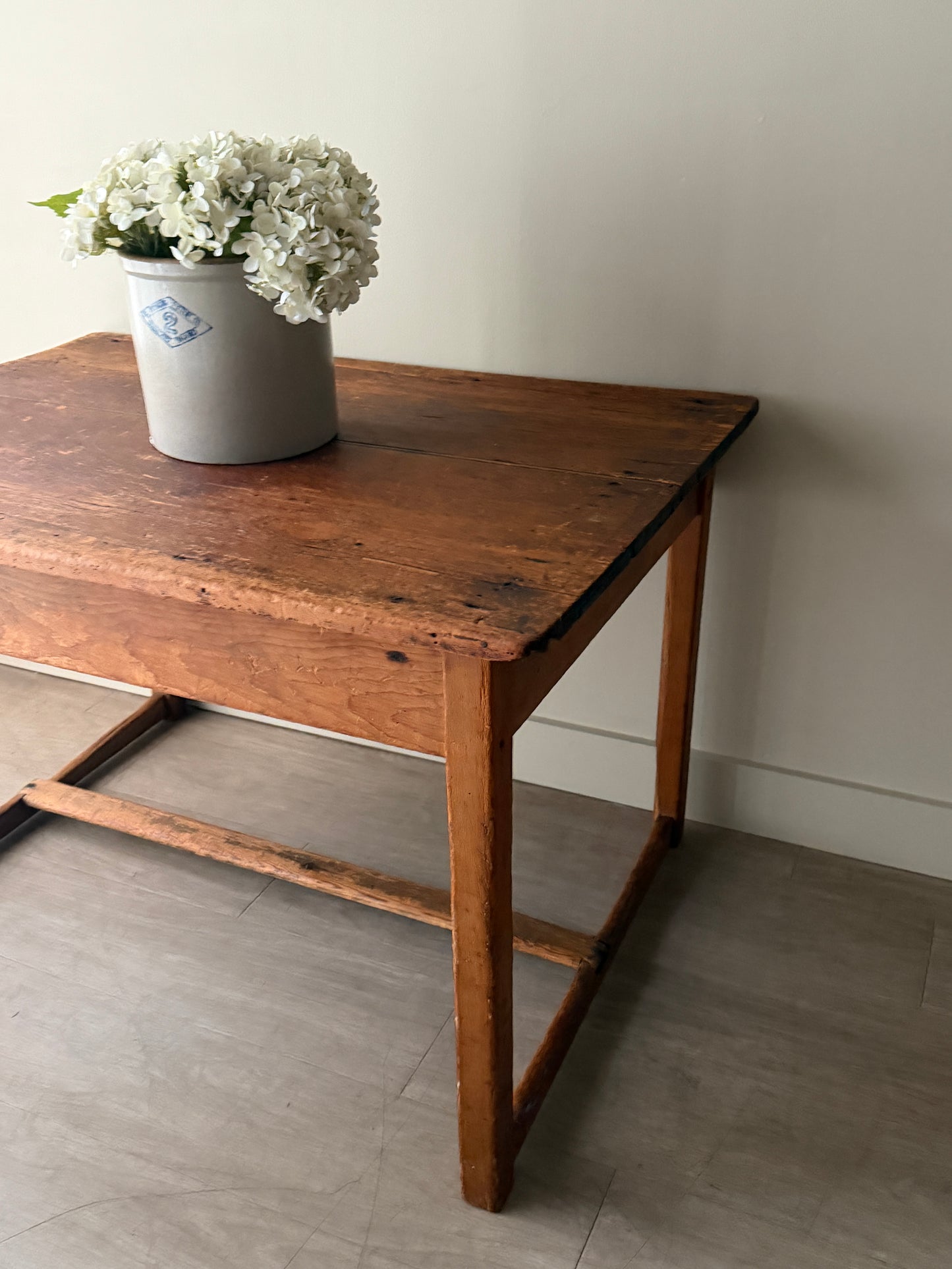Pine work table