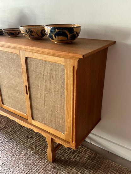 White oak sideboard