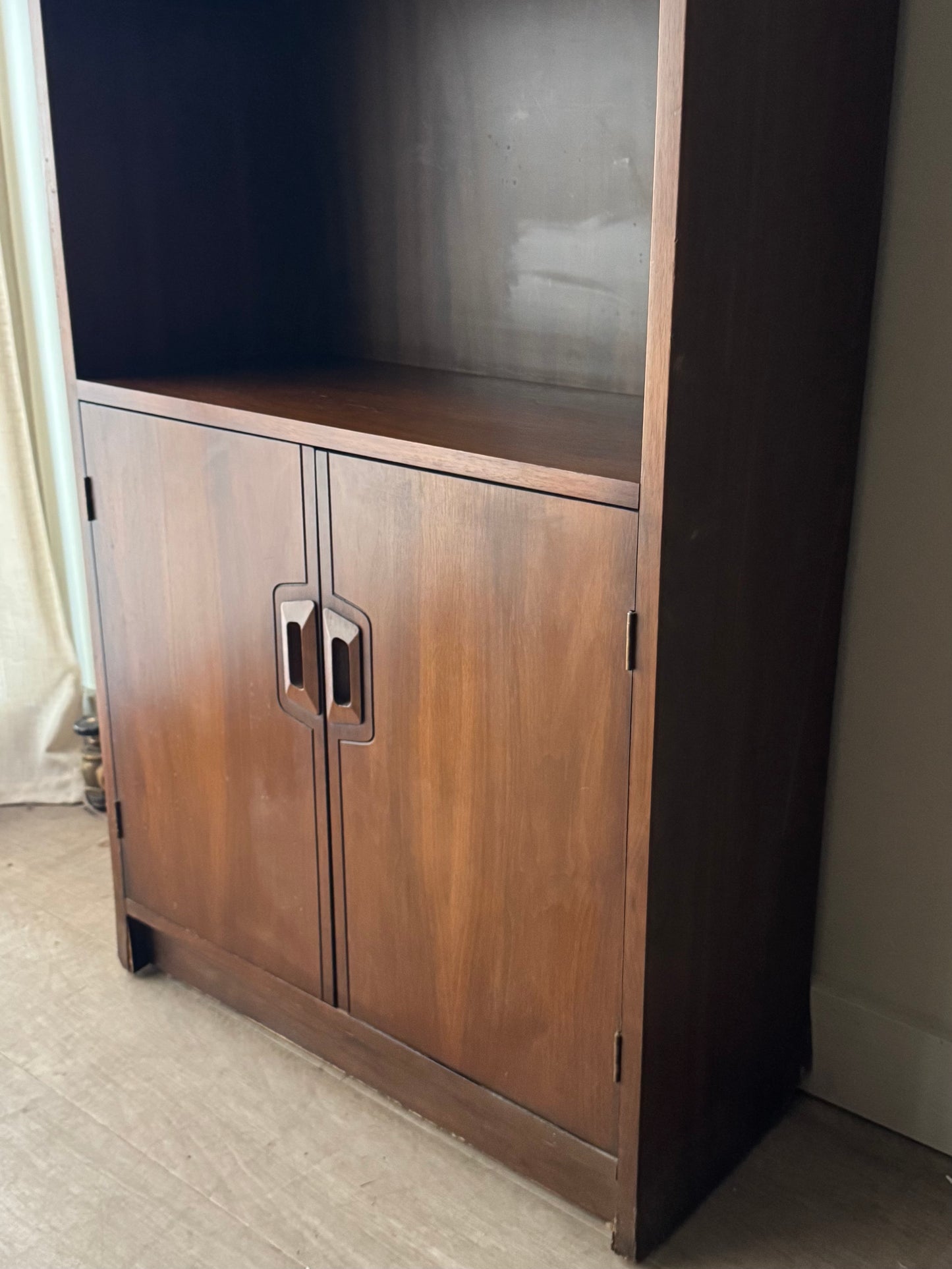 Walnut bookshelf