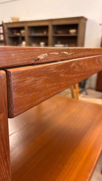 Teak coffee table