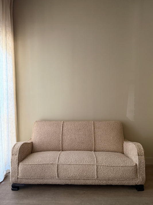 Danish boucle sofa