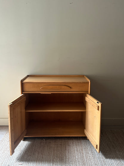 Templeton maple liquor cabinet