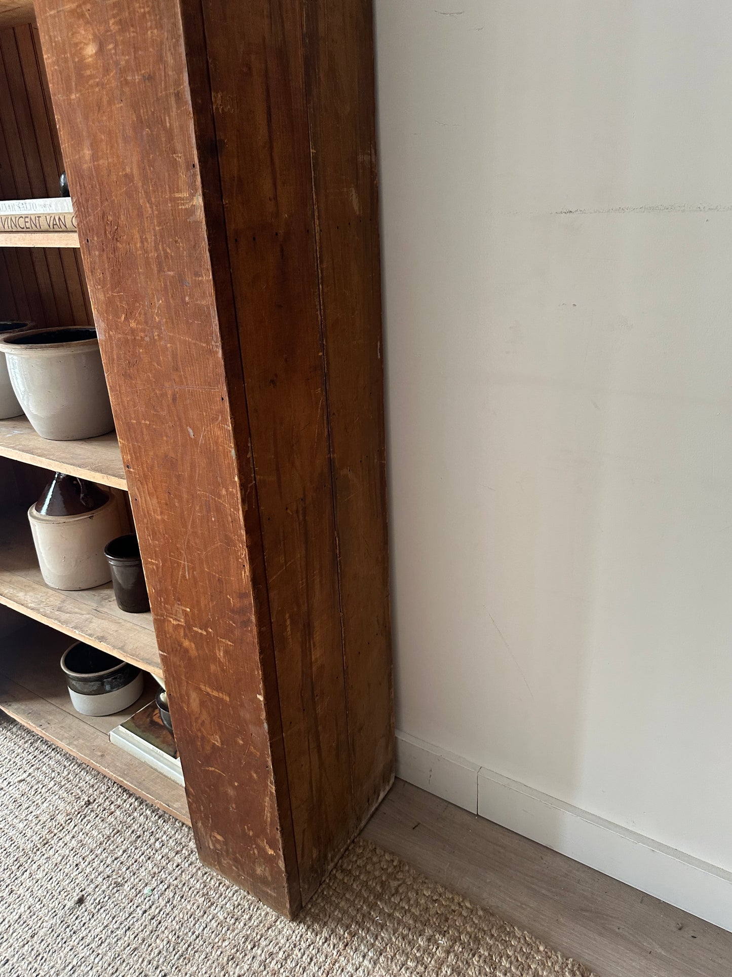 Large farmhouse shelves