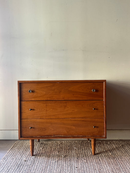 Small walnut dresser