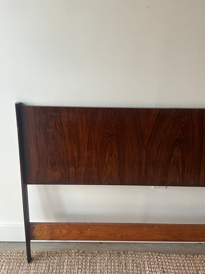 Queen rosewood headboard