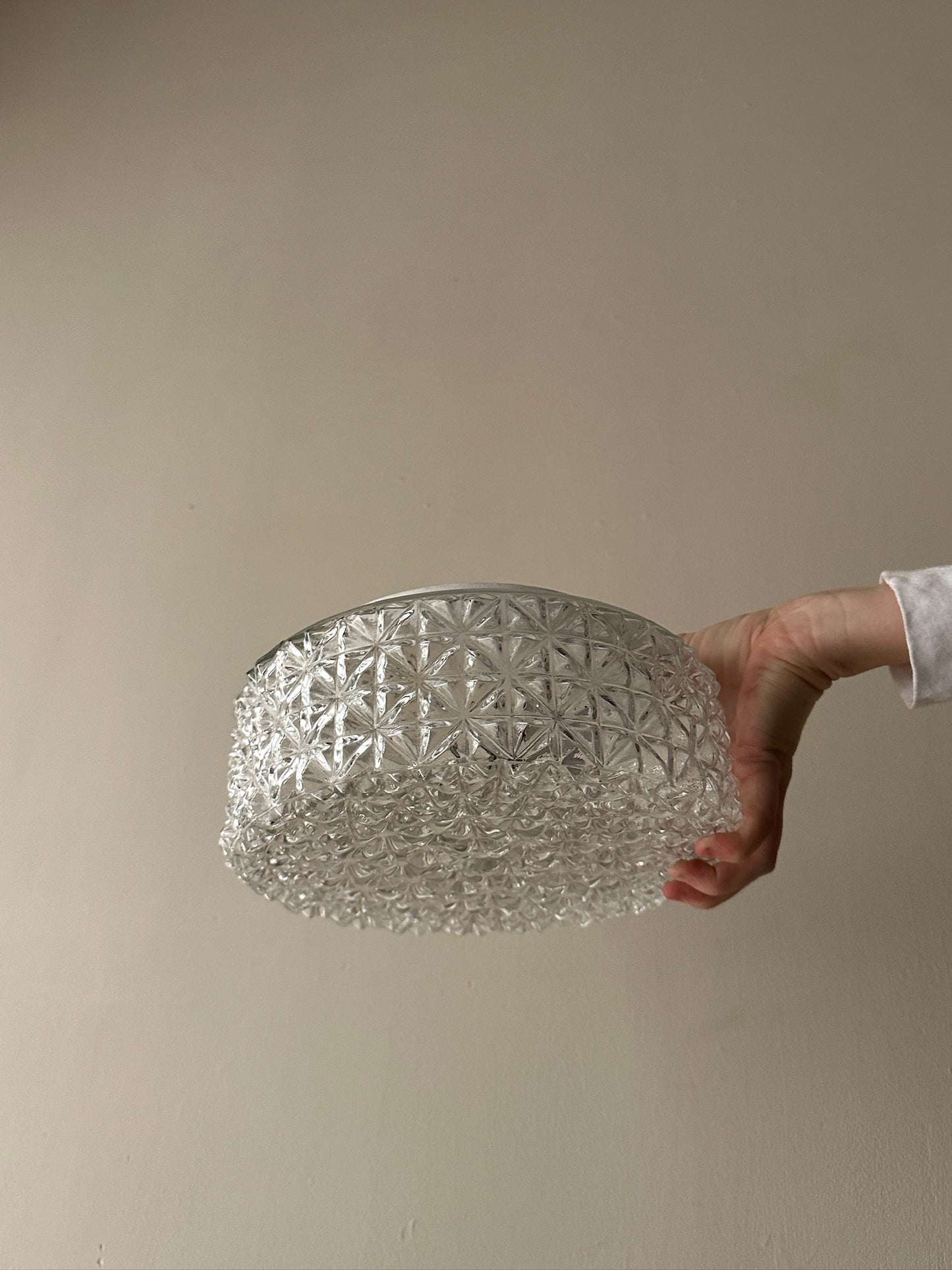 Attr. Zimmermann crystal ceiling light