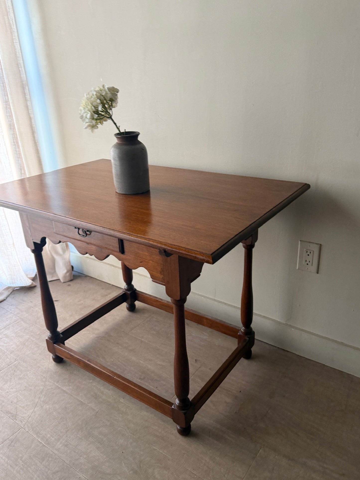 William & Mary walnut tavern table