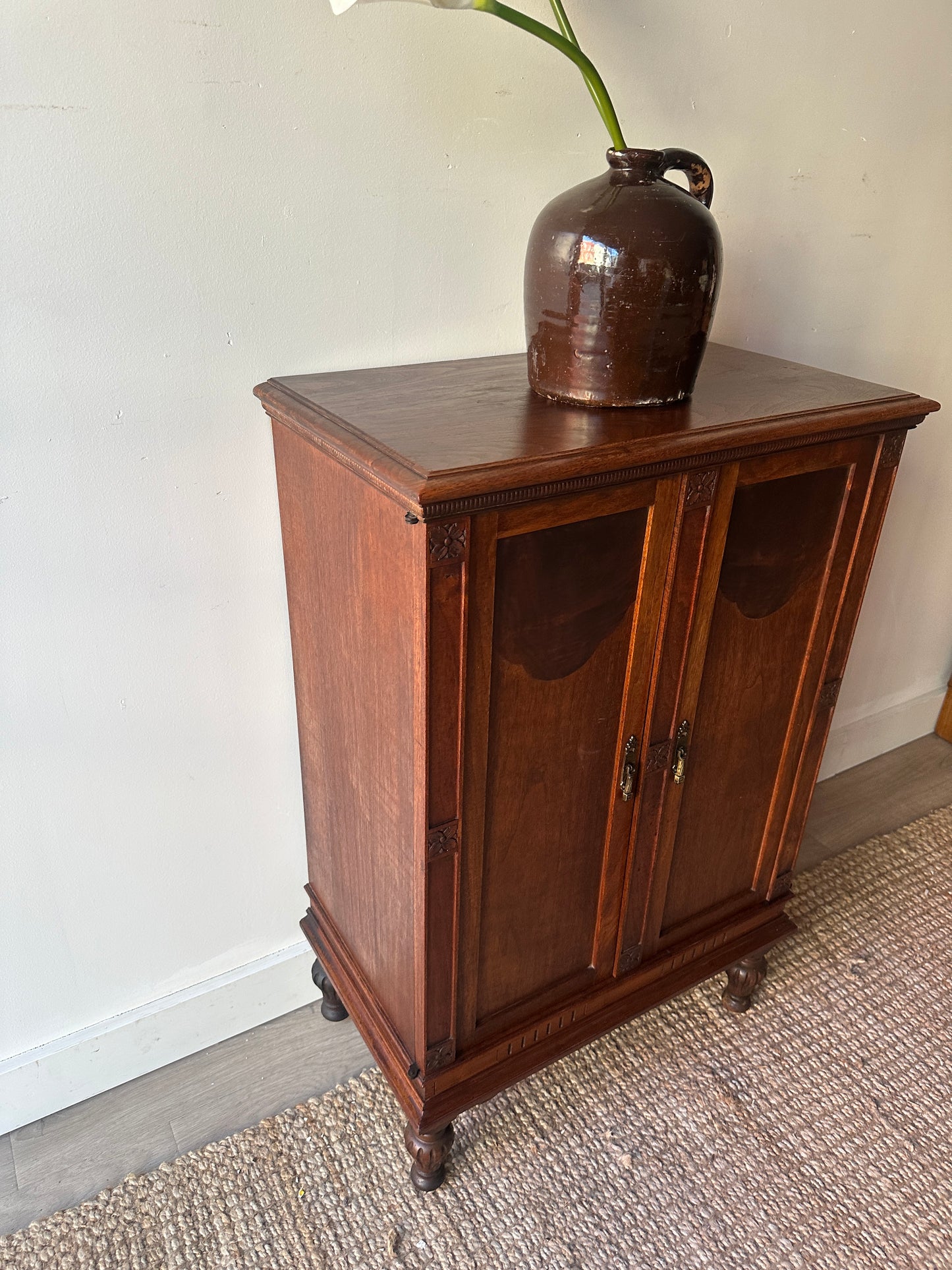 Walnut bar