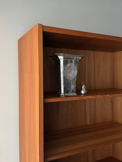 Danish teak shelving unit