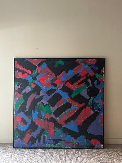 Large abstract painting