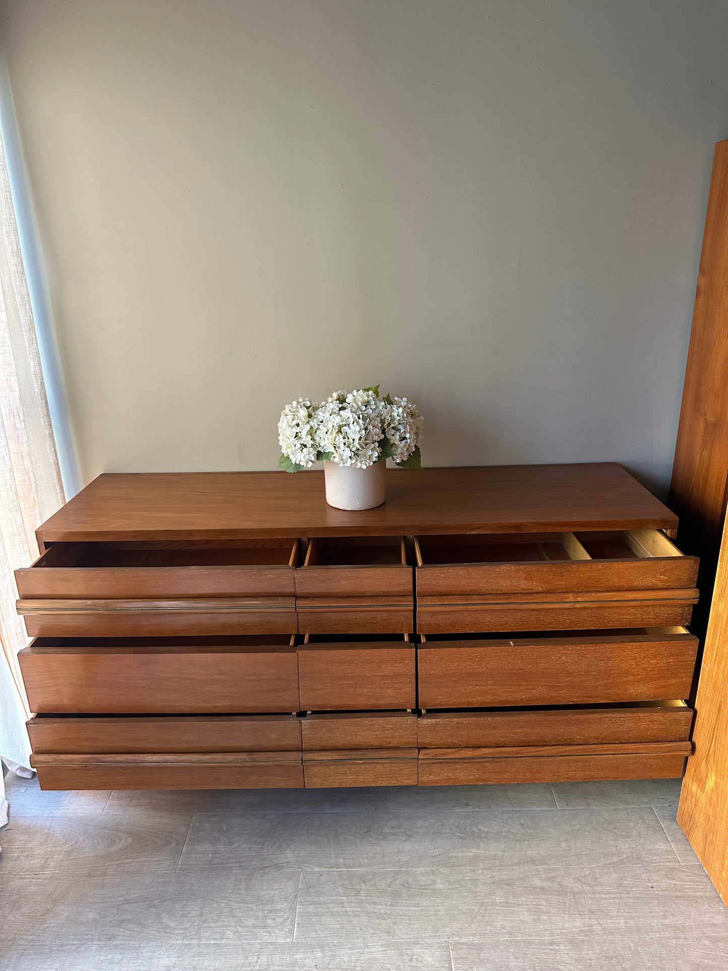Walnut dresser