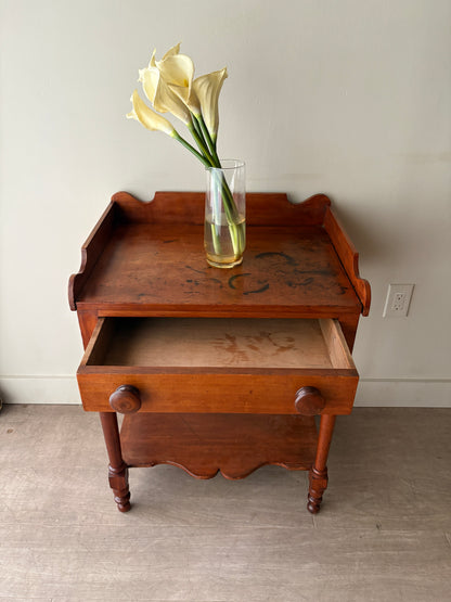 Pennsylvania Sheraton cherry washstand