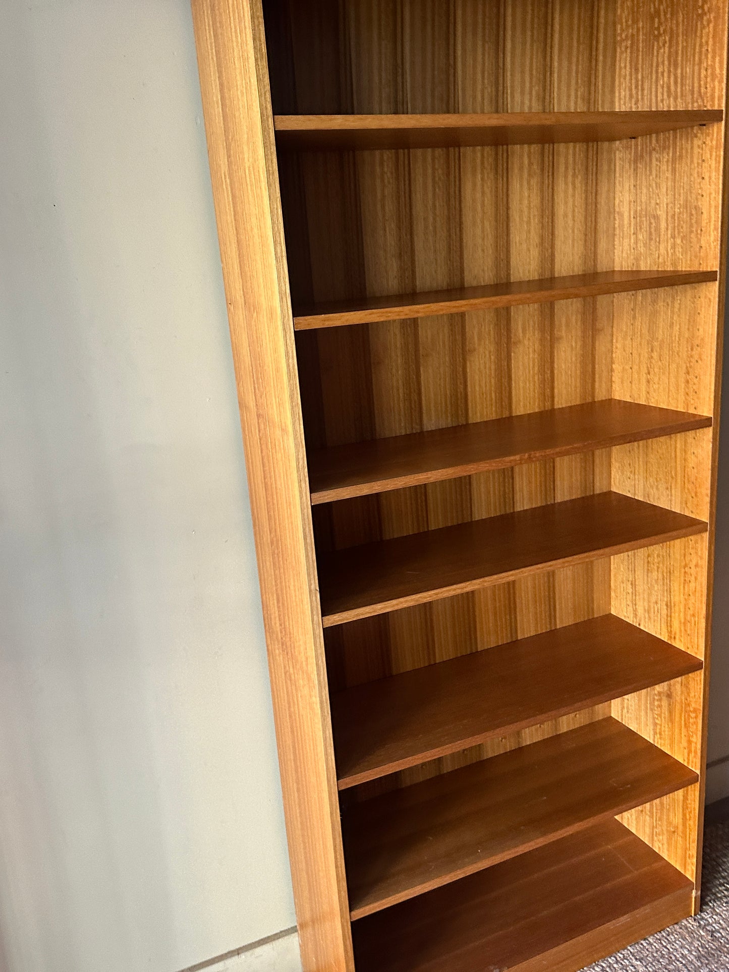 Teak shelf