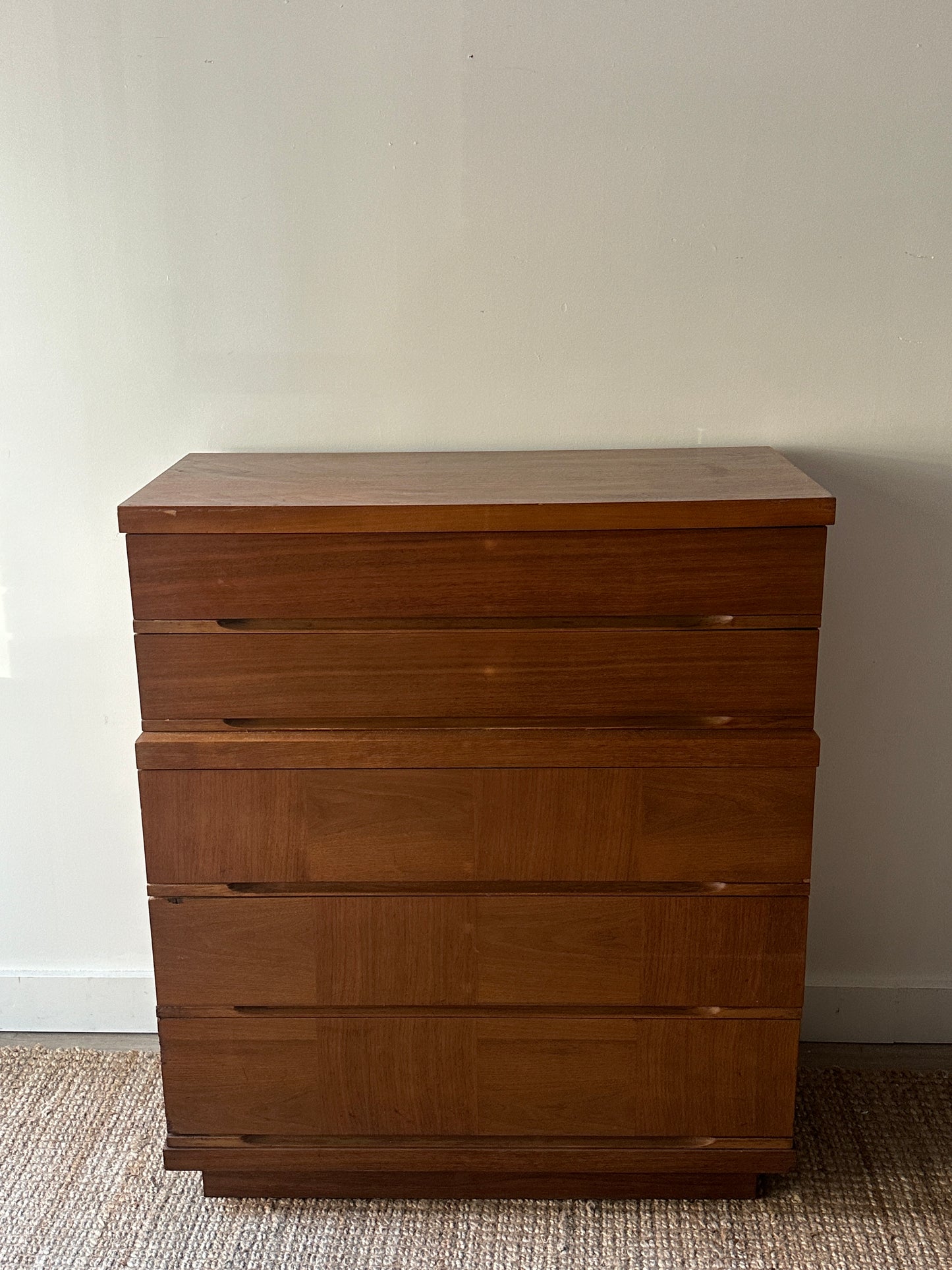 Walnut tallboy