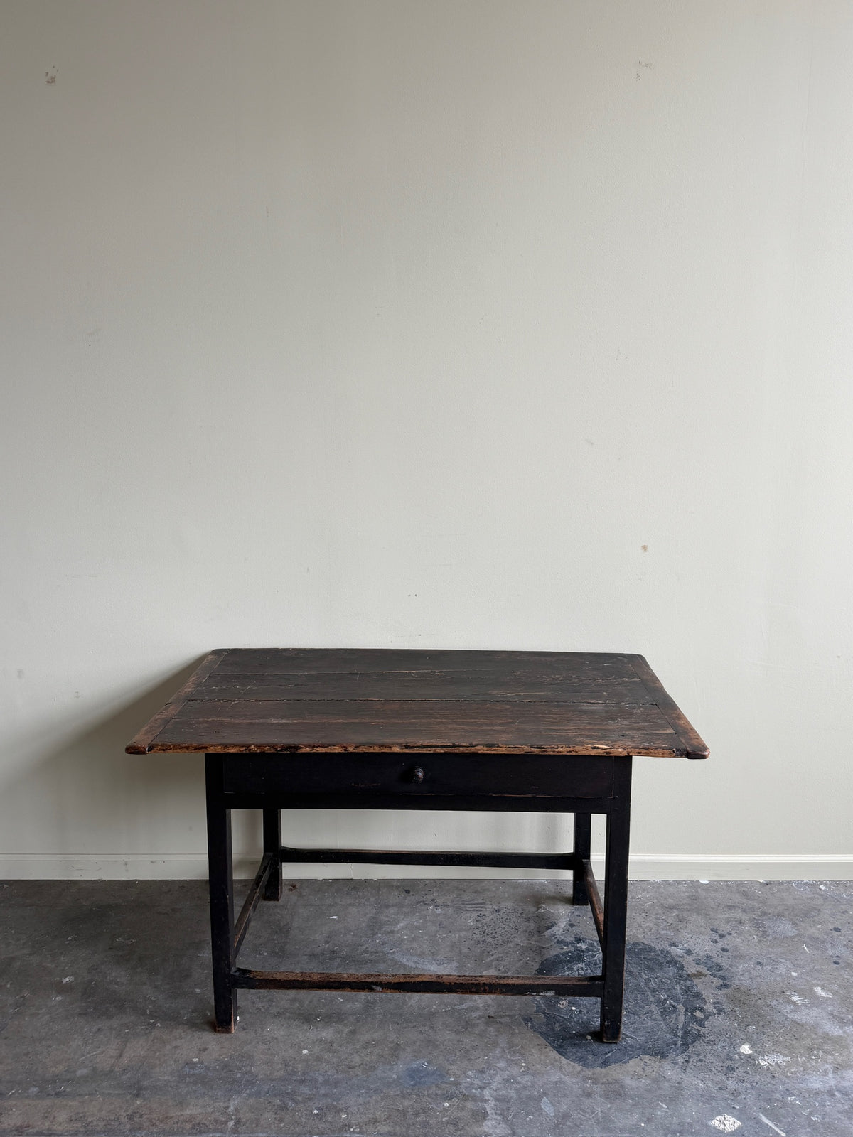 Painted pine work table