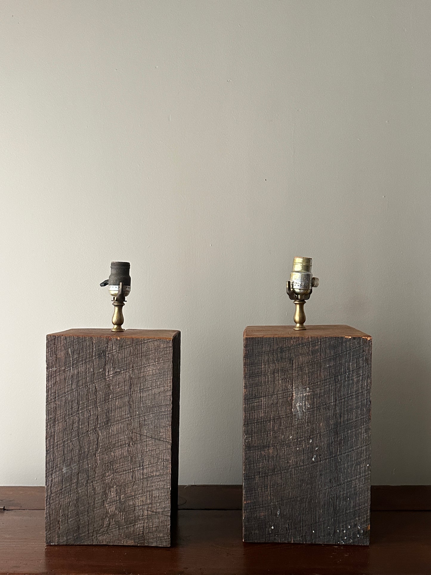Solid wood lamp bases. Sold individually.