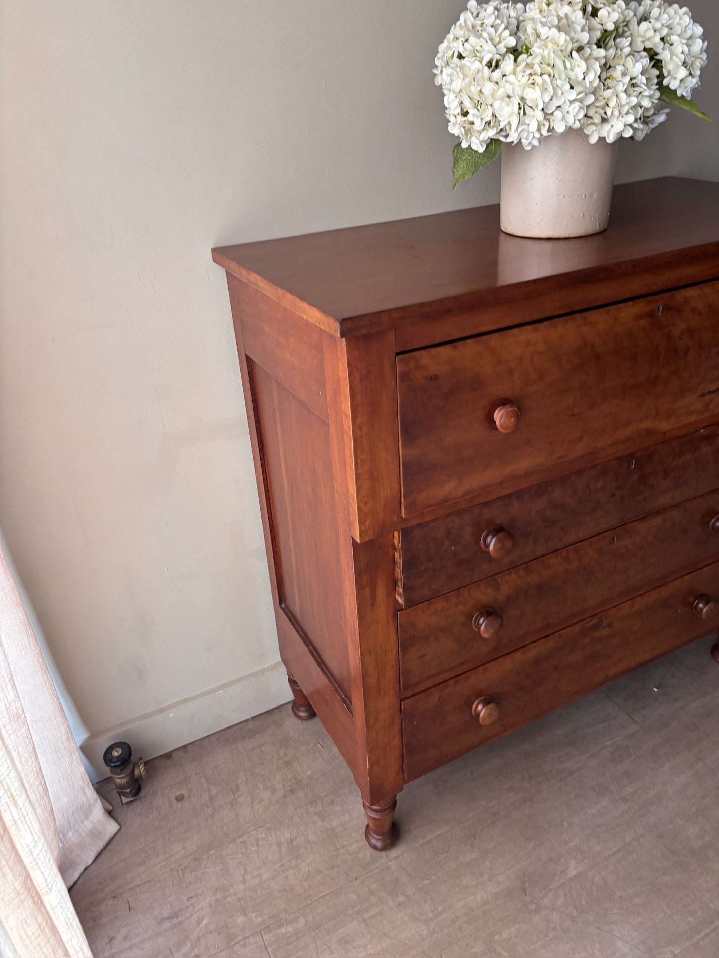 Pennsylvania Sheraton cherry dresser