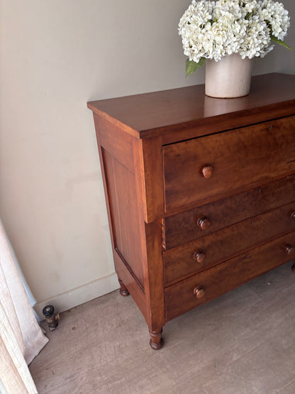 Pennsylvania Sheraton cherry dresser