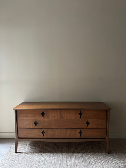 United walnut credenza