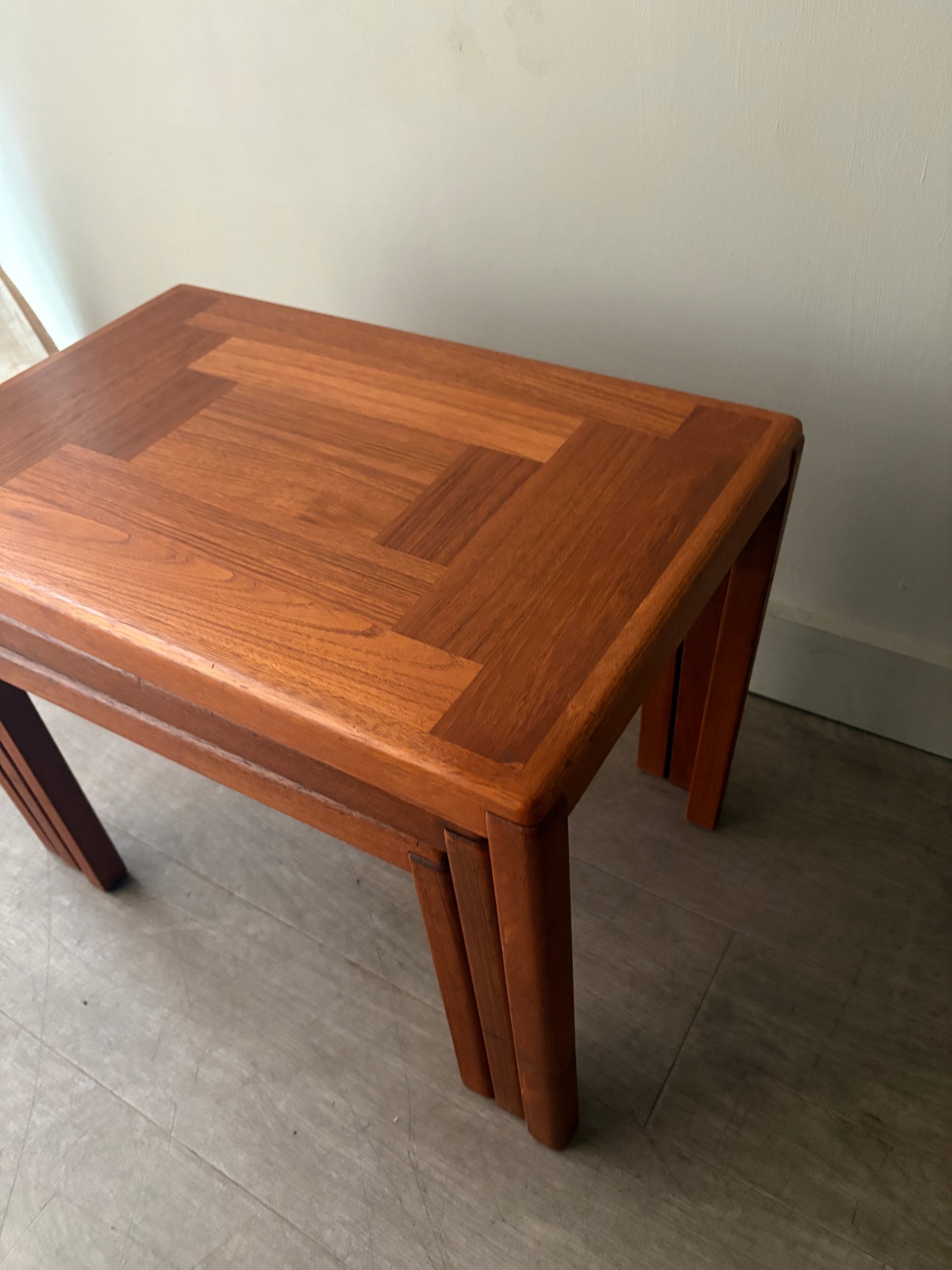 Vejle Stole Og Mobelfabrik Danish teak nesting tables