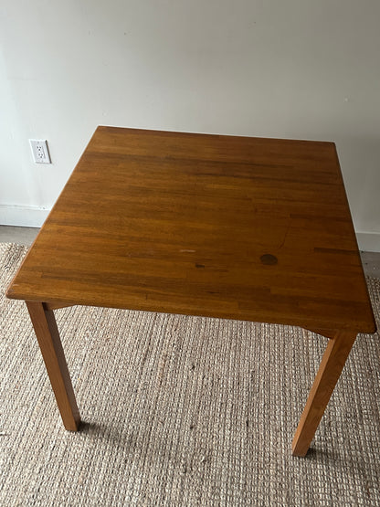 Oak dining table