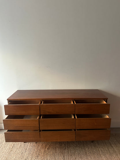 Walnut dresser