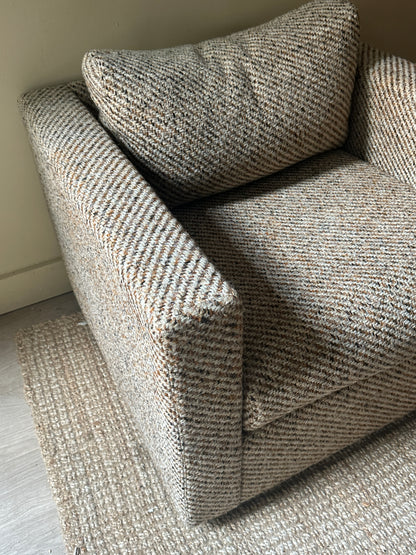 Wool armchair