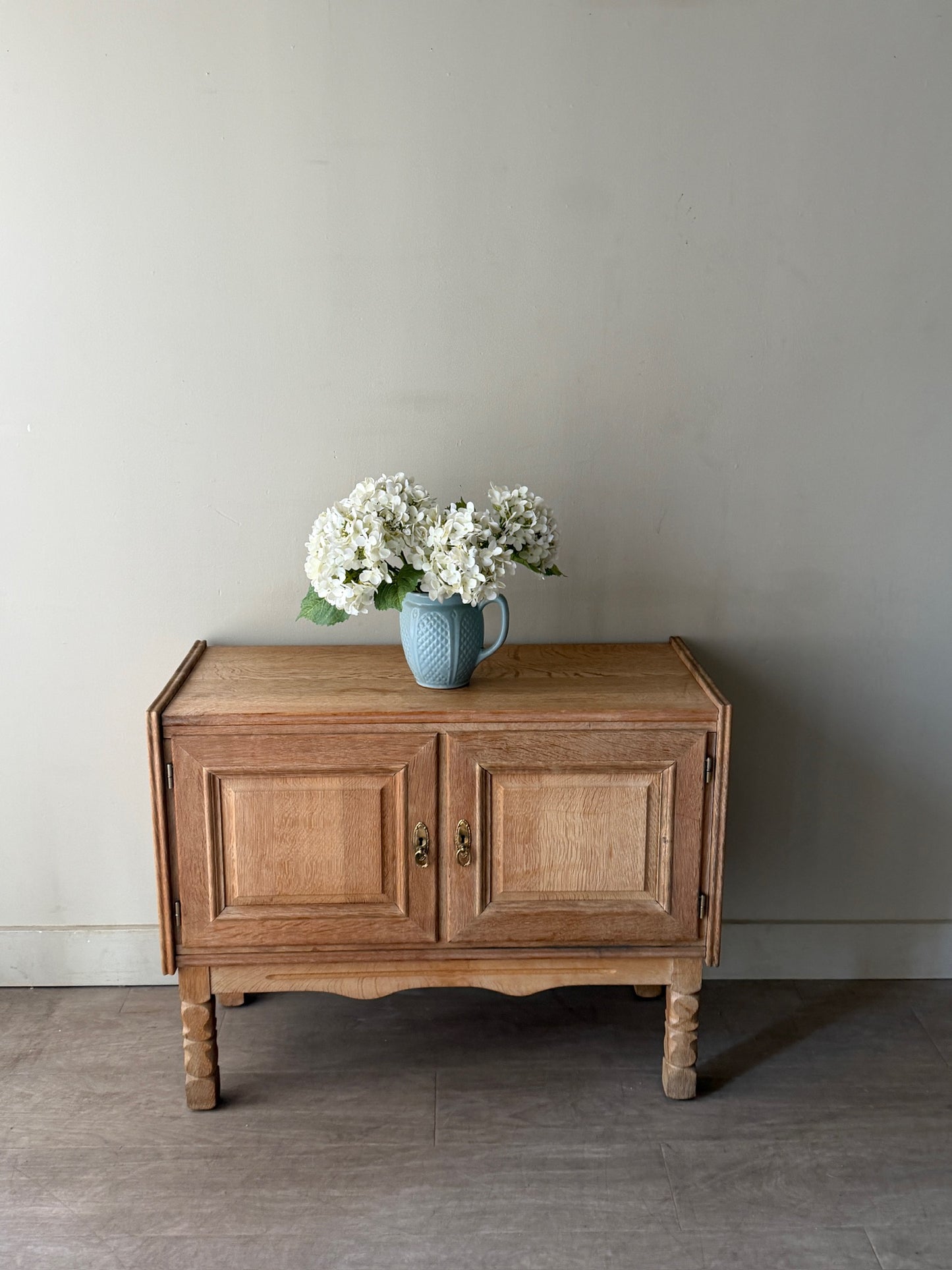 Danish oak console