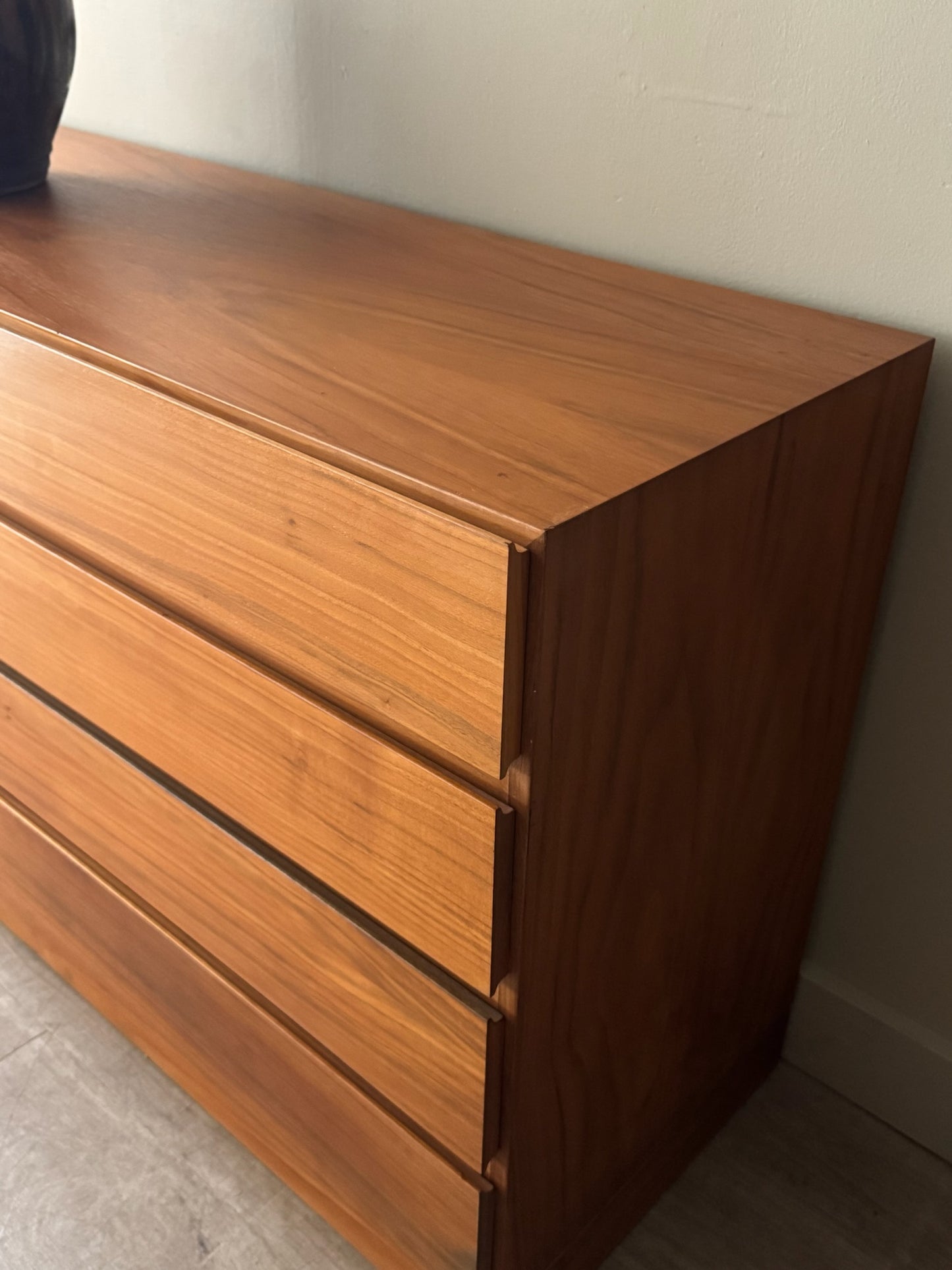 Westnofa Danish teak 8 drawer dresser