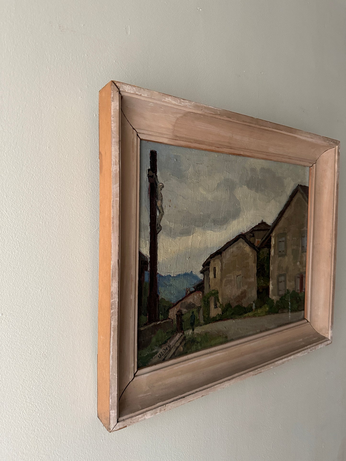 OIL ON CANVAS BY LOUIS ULDRY
