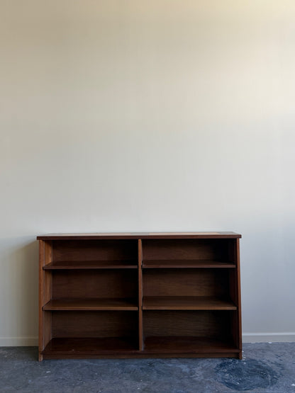 Mixed wood bookcase