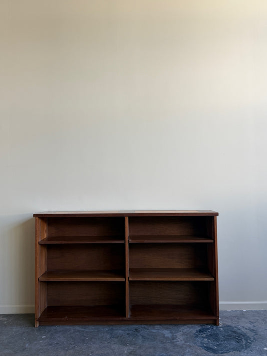 Mixed wood bookcase